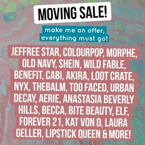 Moving Sale - All Offers Considered!